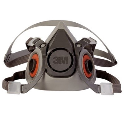 3M 6200半面式雙罐防毒面罩
