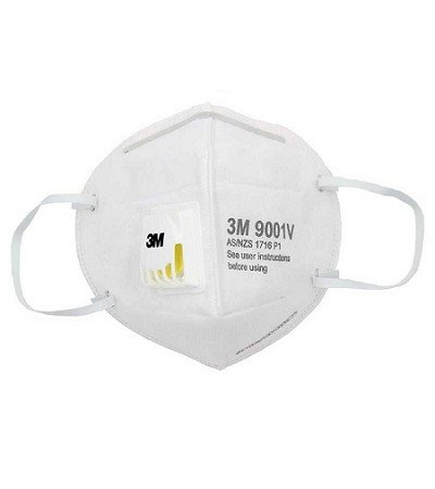 3M 9001V P1 折合帶閥口罩