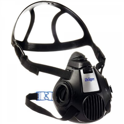 Dräger X-plore 3500半面式雙罐防毒面罩