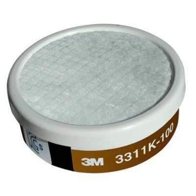3M 3311K-100有機氣體濾毒罐(含濾棉)